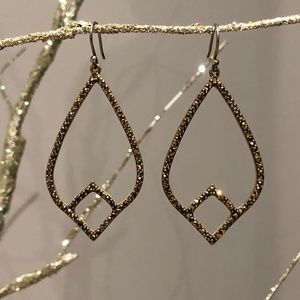 Pavé Drop Earrings